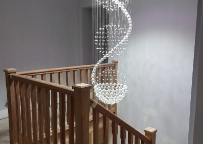 Chandelier install